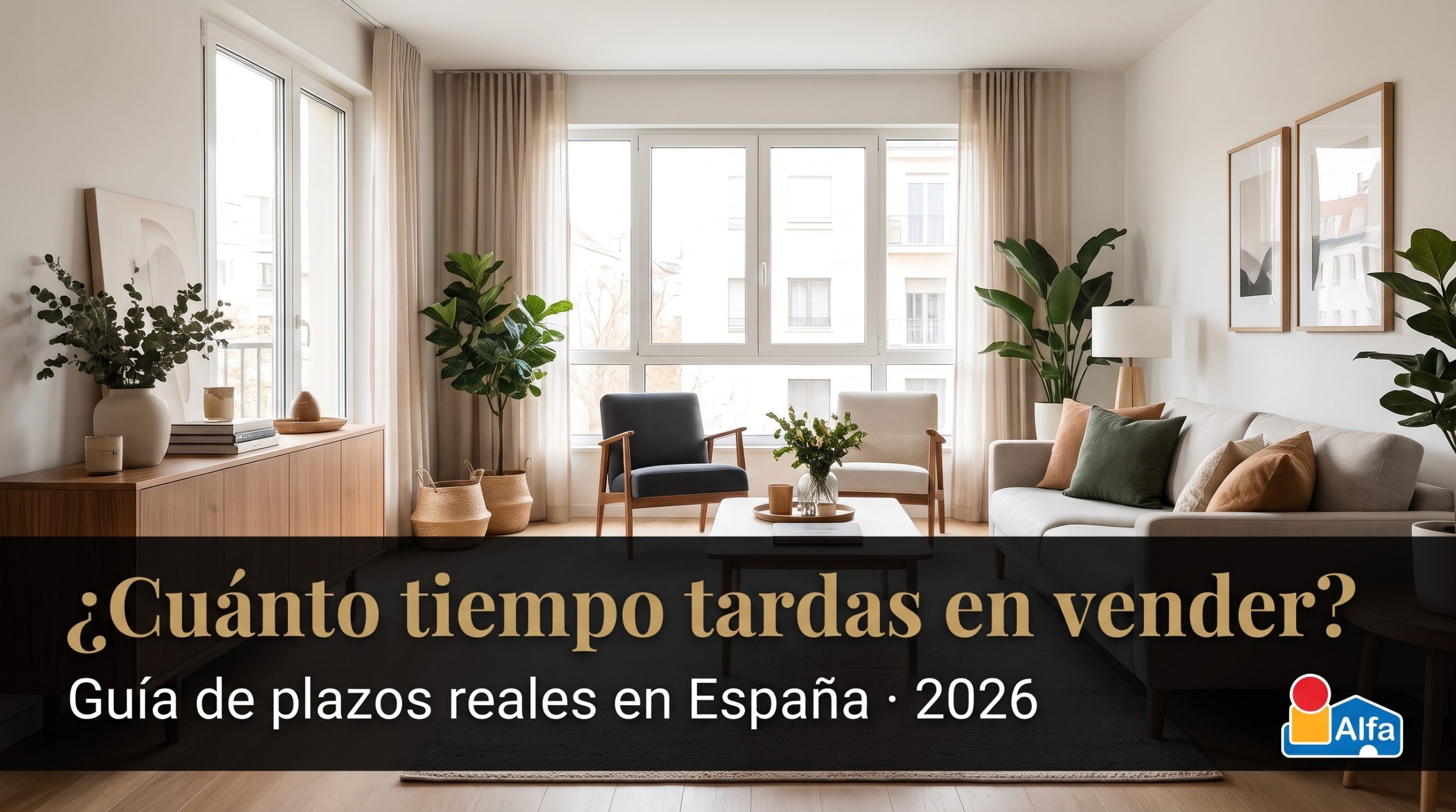 Tiempo medio para vender un piso en España en 2026 según el tipo de mercado